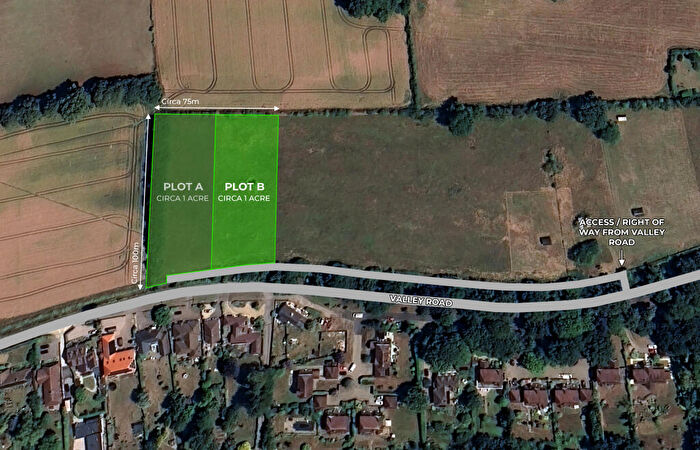 Land For Sale In Plot B, Valley Road, Barham, Canterbury, Kent, CT4