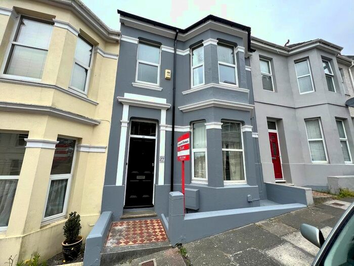 3 Bedroom Terraced House To Rent In Rosebery Avenue, St Judes, Plymouth, PL4