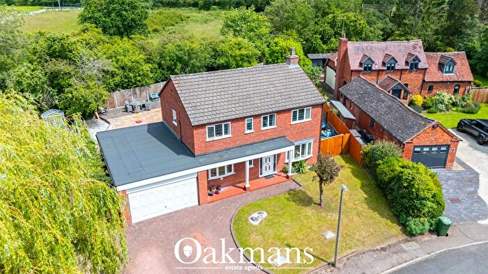 4 Bedroom Detached House For Sale In Longhope Close, Redditch, Worcestershire, B98