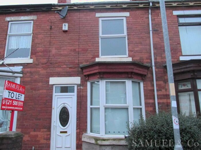 3 Bedroom Terraced House To Rent In Manor Road, Walsall, WS2