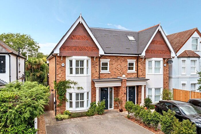 4 Bedroom Semi-Detached House For Sale In Portmore Park Road, Weybridge, KT13