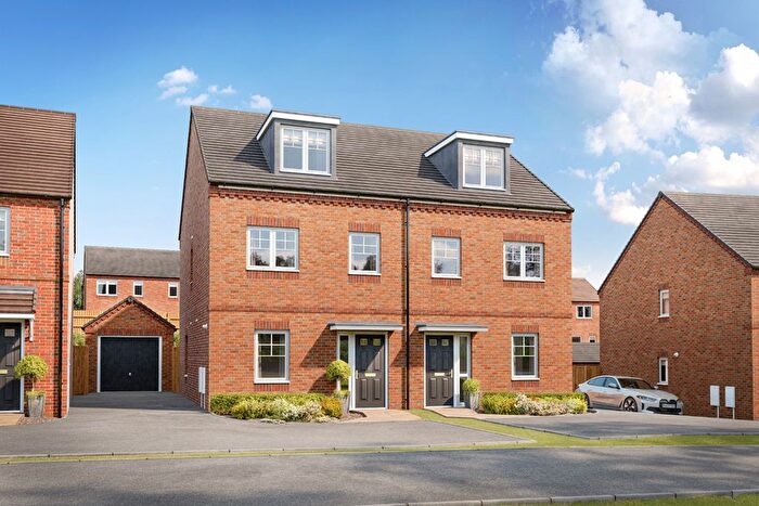 3 Bedroom Semi Detached House For Sale In "The Owlton - Plot " At Stourbridge Road, Catshill, Bromsgrove, B61