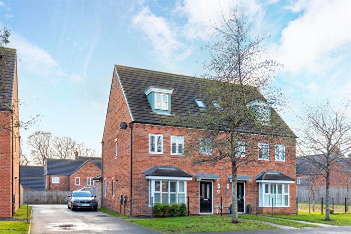 4 Bedroom Semi Detached House For Sale In Palmerston Avenue, St. Georges Wood, Morpeth, NE61