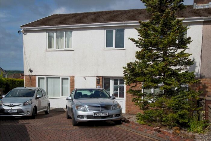 4 Bedroom Semi-Detached House For Sale In Llys Aneirin, Garden Village, Gorseinon, Swansea, SA4