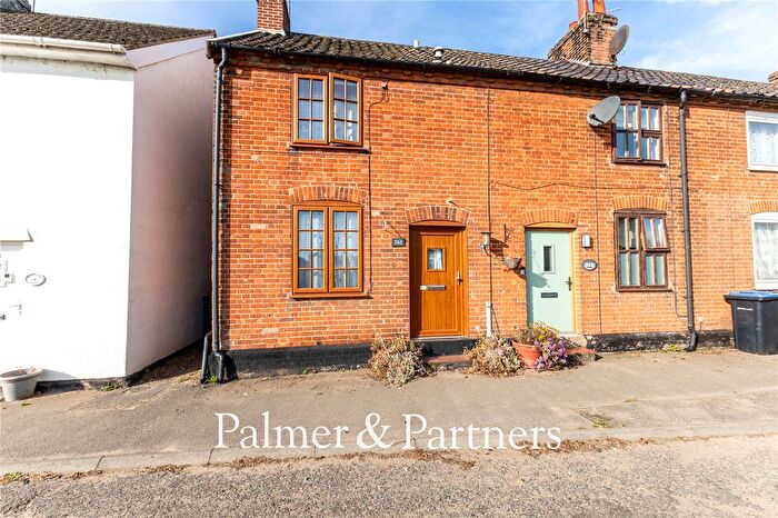 2 Bedroom End Terrace House For Sale In Stowmarket Road, Great Blakenham, Suffolk, IP6