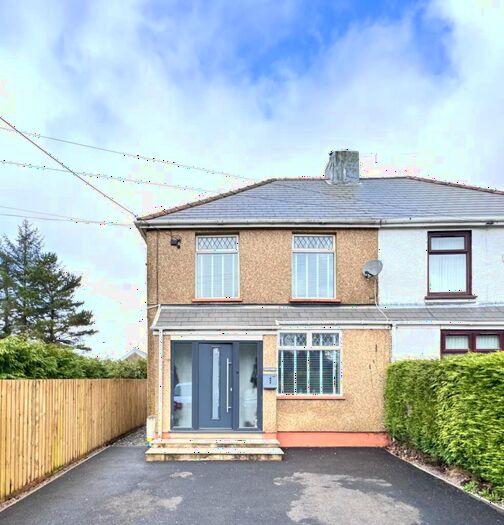 3 Bedroom Semi-Detached House For Sale In Llwynon, Mount Road, Rhigos, Aberdare, CF44