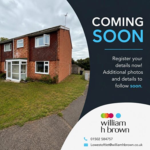 3 Bedroom House To Rent In Lakeland Drive, Lowestoft, NR32