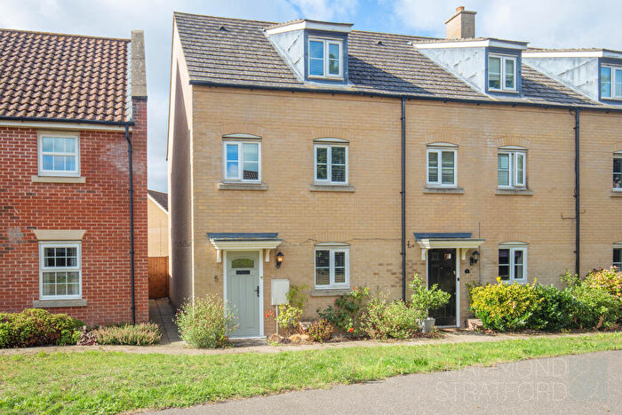 3 Bedroom End Of Terrace House For Sale In Oriole Drive, Cringleford, NR4