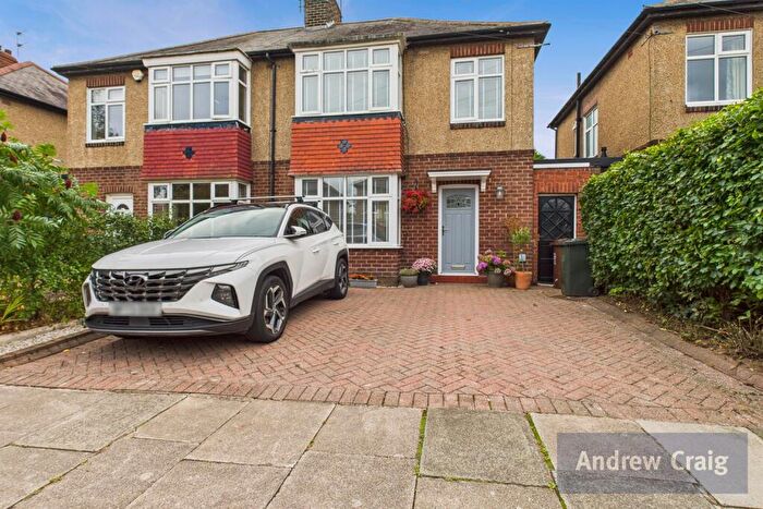 3 Bedroom Semi-Detached House For Sale In Fernwood Avenue, Gosforth, NE3