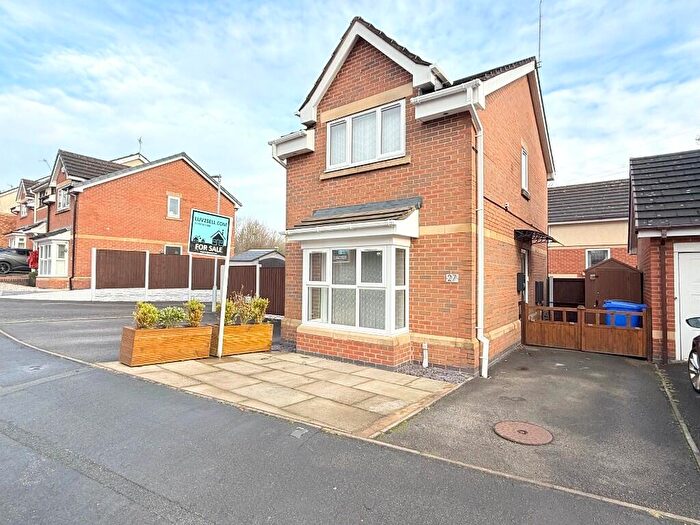 2 Bedroom Detached House For Sale In Shakespeare Close, Stoke-On-Trent, Staffordshire, ST2