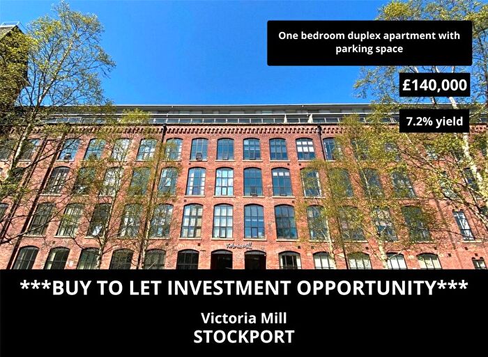 1 Bedroom Apartment For Sale In Victoria Mill, Houldsworth Street, Reddish, Stockport, SK5