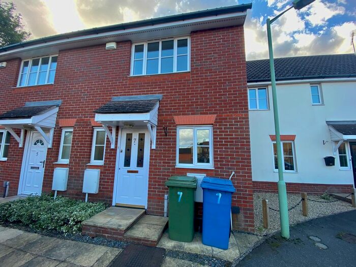 2 Bedroom Terraced House To Rent In Holly Blue Close, Ipswich, IP8