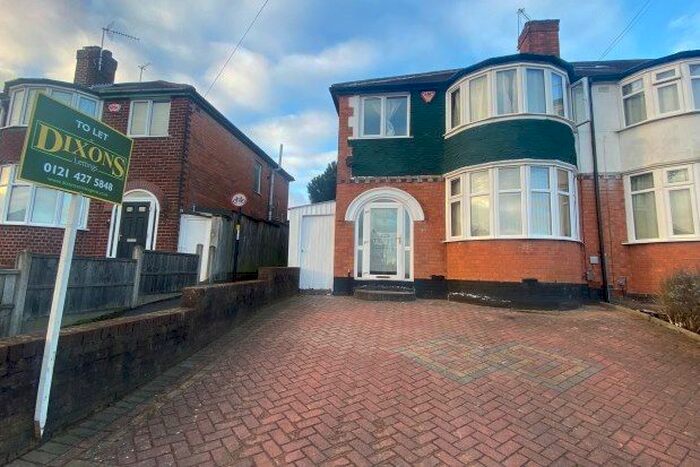 3 Bedroom Property To Rent In Glyn Farm Road, Birmingham, B32