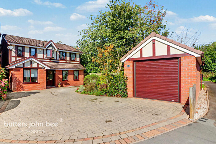 4 Bedroom Detached House For Sale In Sudbourne Close, Packmoor, Stoke-On-Trent, ST6