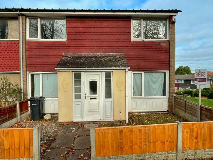 3 Bedroom End Of Terrace House To Rent In Stratford Walk, Hodge Hill, Birmingham B36