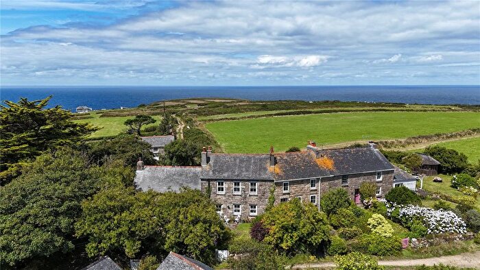 3 Bedroom Terraced House For Sale In Post Office Row, Zennor, TR26