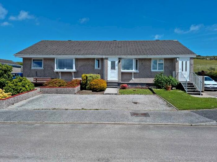 2 Bedroom Terraced Bungalow For Sale In 57 Fortescue Close, Foxhole, St