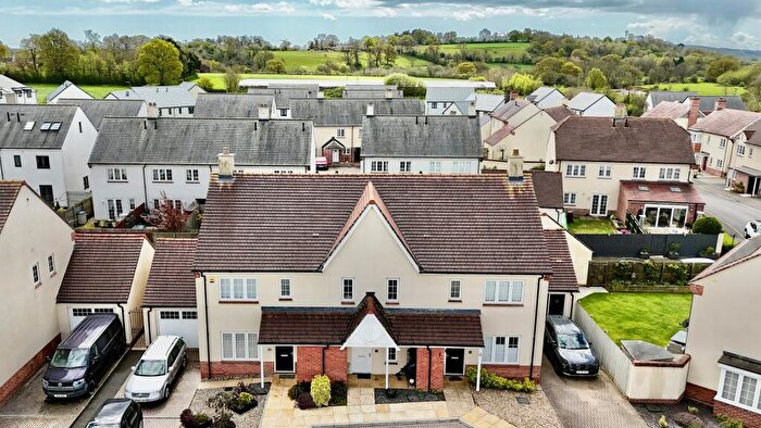 2 Bedroom Terraced House For Sale In Greenhouse Gardens, Cullompton, Devon, EX15