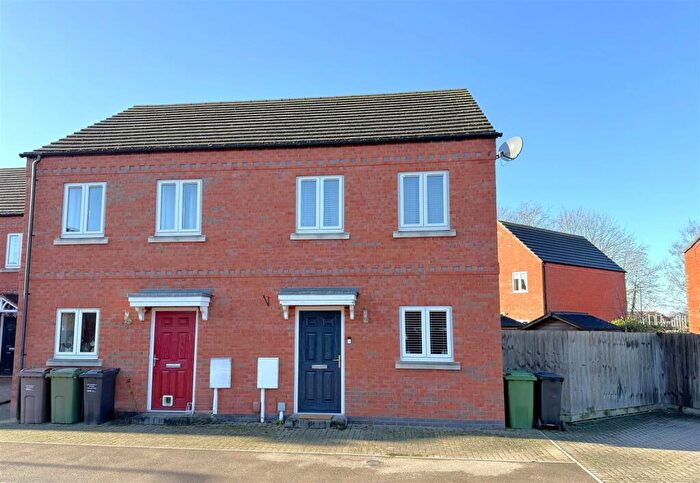 2 Bedroom Semi Detached House For Sale In Coltman Drive, Loughborough, Leicestershire, LE11