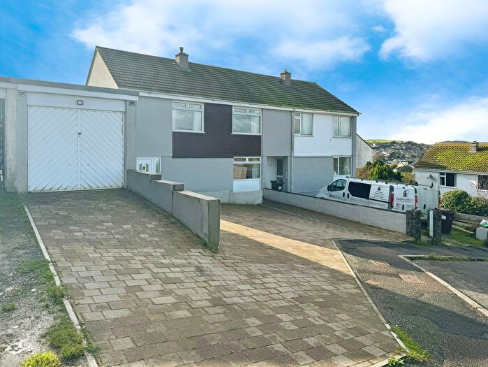3 Bedroom Semi Detached House For Sale In Trewint Crescent, Looe, Cornwall, PL13