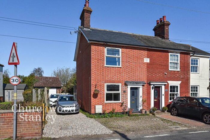 2 Bedroom Semi-Detached House For Sale In Steam Mill Road, Bradfield, CO11