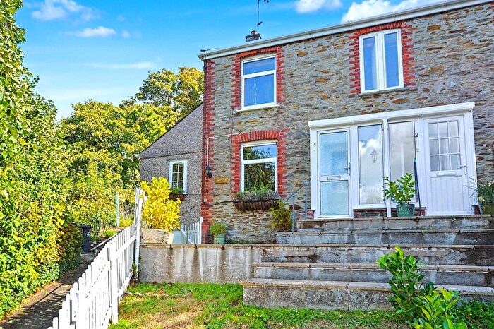 2 Bedroom Semi Detached House For Sale In Polbathic, Torpoint, Cornwall, PL11
