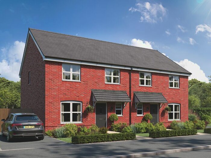 4 Bedroom Semi Detached House For Sale In "The Ennerdale" At Knight Lane, Monkton Heathfield, Taunton, TA2