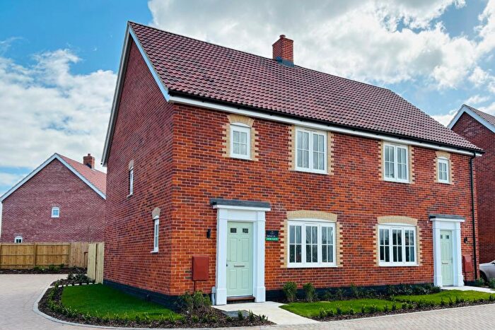 3 Bedroom Semi Detached House For Sale In The Elms, Woolpit, Suffolk, IP30