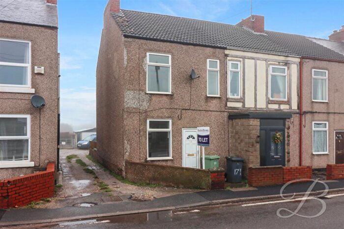 2 Bedroom End Of Terrace House To Rent In Williamthorpe Road, North Wingfield, Chesterfield, S42