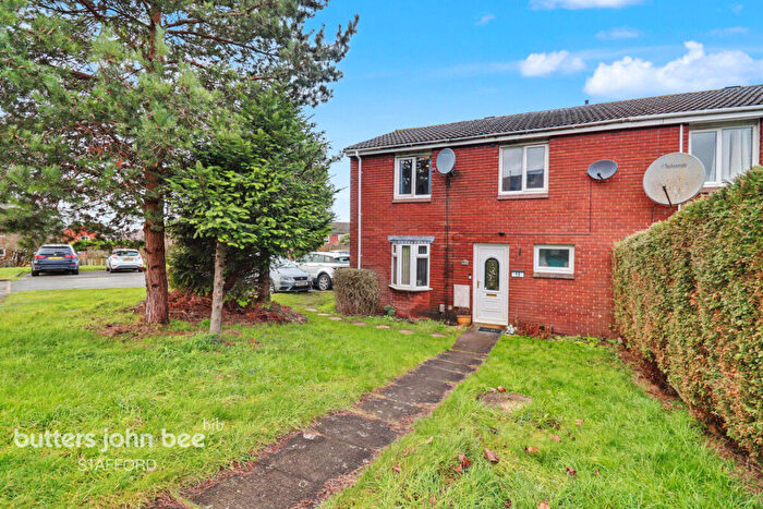 4 Bedroom End Of Terrace House For Sale In Bell Close, Stafford, ST16