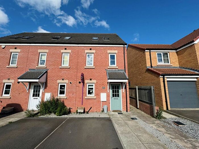 3 Bedroom Semi-Detached House For Sale In Whitehouse Court, Easington Village, Peterlee, County Durham, SR8