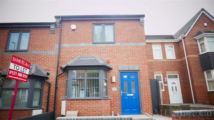 2 Bedroom End Of Terrace House To Rent In Wellington Road, Handsworth Wood, B20