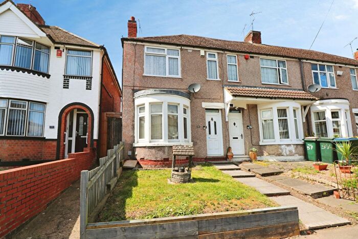 2 Bedroom End Of Terrace House For Sale In Purcell Road, Coventry, CV6