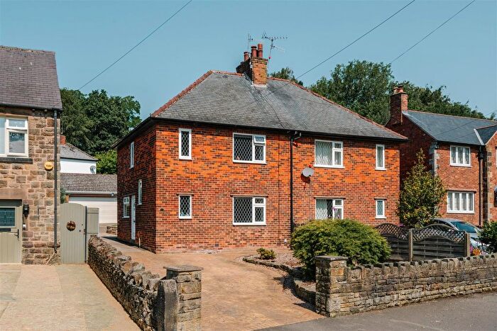 2 Bedroom Semi Detached House For Sale In Holymoor Road, Holymoorside, Chesterfield, S42