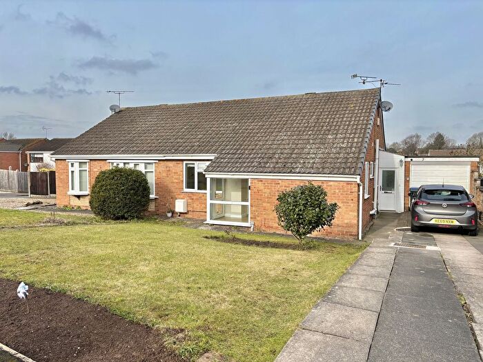 2 Bedroom Semi-Detached Bungalow For Sale In Beaufort Close, Desford, Leicester, Leicestershire., LE9