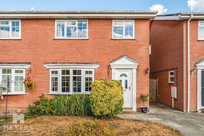 3 Bedroom Semi-Detached House For Sale In Southdown Way, West Moors, BH22