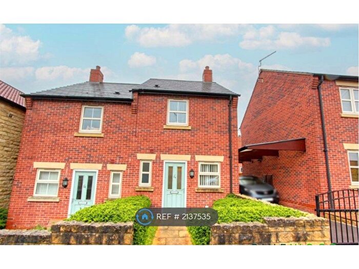 2 Bedroom Semi-Detached House To Rent In Rectory Road, Clowne, Chesterfield, S43