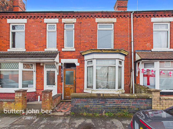 2 Bedroom Terraced House For Sale In Furnival Street, Crewe, CW2