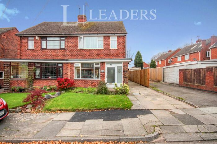 2 Bedroom Terraced House To Rent In Suffolk Close, Coventry CV5