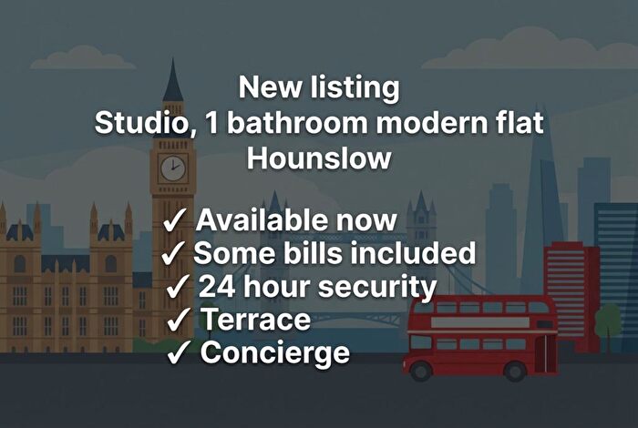 Studio To Rent In Victoria Road, Feltham, TW13