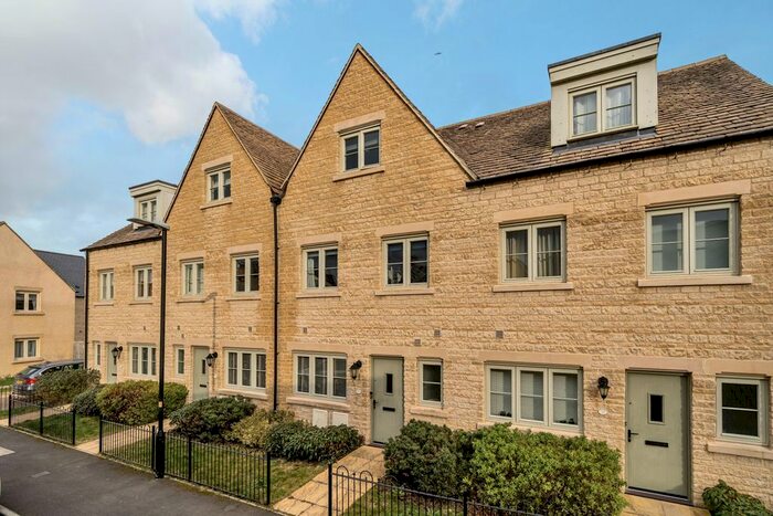 4 Bedroom Terraced House To Rent In The Close, Robert Franklin Way, South Cerney, Cirencester, GL7