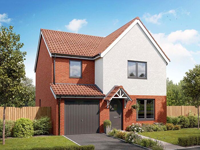 4 Bedroom Detached House For Sale In "The Rivington" At Hutchings Drive, Tithebarn, Exeter, EX1