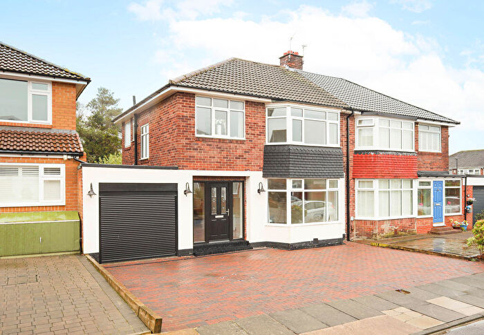 3 Bedroom Semi-Detached House For Sale In Hardwick Place Gosforth, Newcastle Upon Tyne, NE3