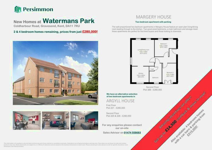 2 Bedroom Flat To Rent In Cornfield Drive, Gravesend, DA11