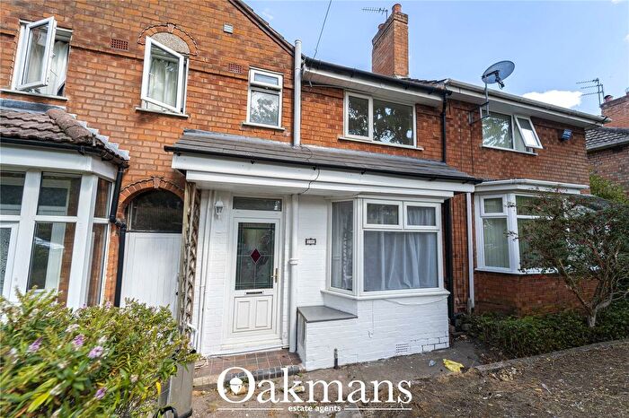 3 Bedroom Terraced House For Sale In Weoley Avenue, Birmingham, West Midlands, B29