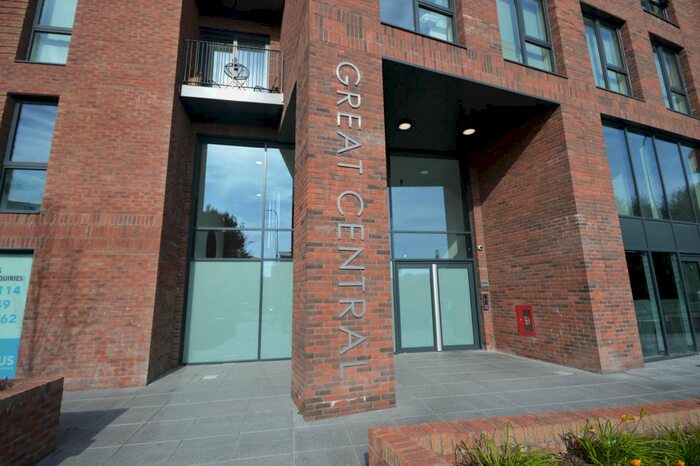1 Bedroom Flat To Rent In Apartment, Great Central, Chatham Street, Sheffield, South Yorkshire, S3