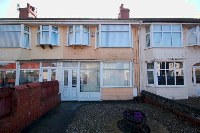 3 Bedroom Terraced House To Rent In Swanage Avenue, Blackpool FY4