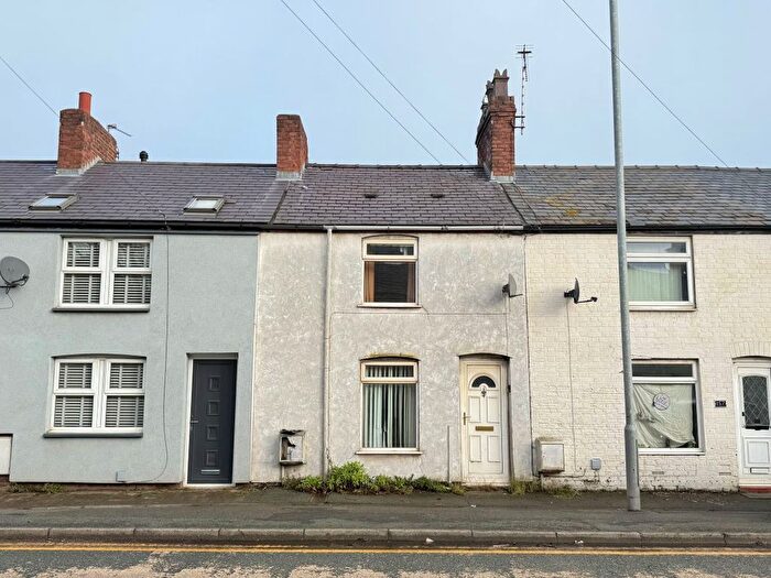 2 Bedroom Terraced House For Sale In Chester Road, Oakenholt, Flint, Clwyd, CH6
