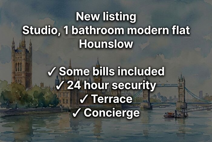 Studio To Rent In Victoria Road, Feltham, TW13