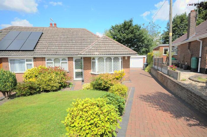 2 Bedroom Semi-Detached Bungalow To Rent In Harlech Avenue, Longton, Stoke-On-Trent, ST3